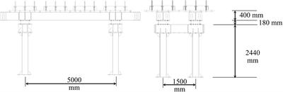 Hybrid Test on a Simply Supported Bridge With High-Damping Rubber Bearings